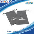 Microfiber Gift Bag with Silver Logo